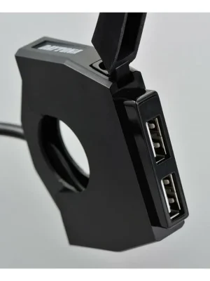 Rechtstreeks Van De Fabrikant USB TYPE-A zásuvka na motorku Daytona Slim Dual 12V