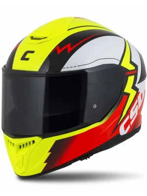 Aanbieding Přilba Integral GT 2.1 Flash, CASSIDA (žlutá fluo/červená fluo/černá/bílá) plexi s přípravou pro Pinlock XS (53 až 54 cm)