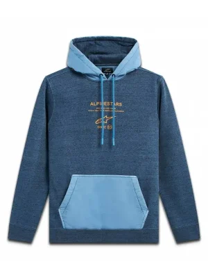 Mikina OCCURANCE HOODIE, ALPINESTARS (modrá) M Actieprijs