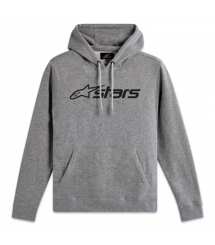 Mikina BLAZE HOODIE 3, ALPINESTARS (šedá/černá) L Beperkte Voorraad