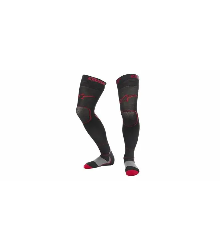 Ponožky pod ortézy MX, ALPINESTARS (černá/červená) 2026 L/2XL Speciale Aanbieding