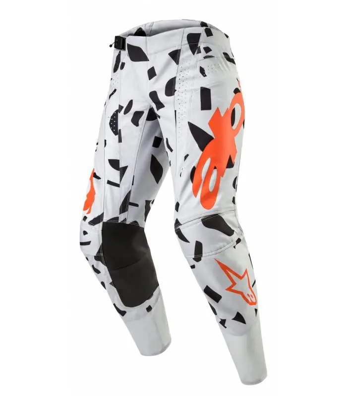 Kalhoty TECHSTAR RANTERA, ALPINESTARS (šedá/oranžová/černá) 34 Populair