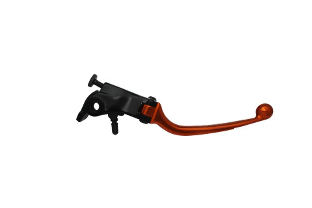 Speciale Aanbieding Adjustable folding lever ACCOSSATO aluminium, master cylinder oranžová