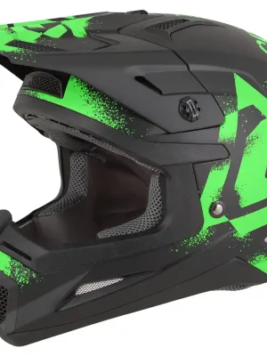 CASSIDA přilba Cross Cup 2 Crew BLACK MATT/GREEN FLUO 2XL Bestseller