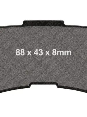Actieprijs Brzdové destičky EBC FA641/4V