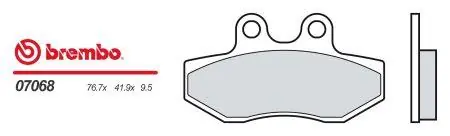 Must-Have BREMBO brzdové destičky moto 07068