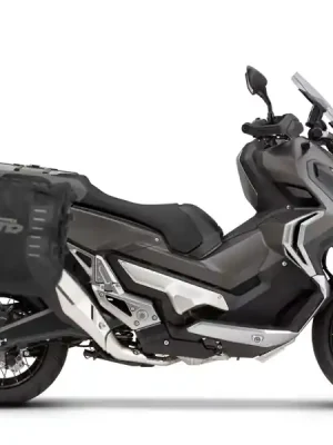 Lage Kosten SHAD Kompletní sada sedlových brašen TERRA TR40 adventure a hliníkového vrchního kufru SHAD TERRA BLACK 48L včetně montážní sady SHAD HONDA X-ADV 750