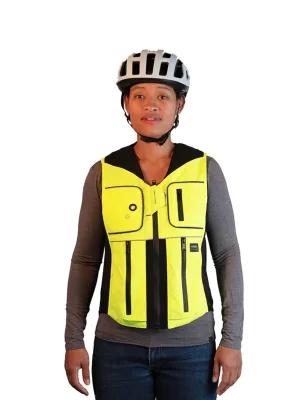 Bestseller Airbagová vesta pro cyklisty B'SAFE HiVis