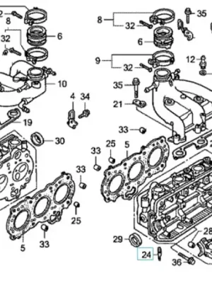 Šteft do karburátoru pro HONDA GL1500, GL1800 Gratis Retour