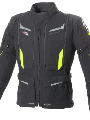 BÜSE Agadir textilní bunda černá / 48 Hoge Kwaliteit